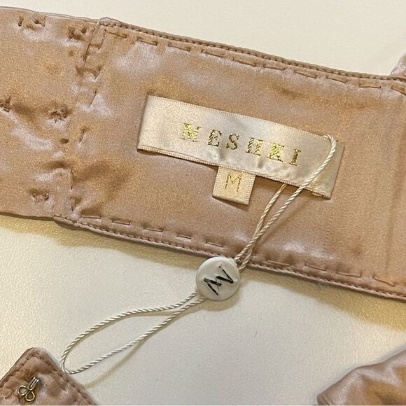 NWOT MESHKI Ilona Dimond Bralette in Nude Size M - Picture 6 of 8